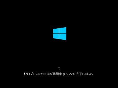 chkdsk stuck at 27 percent